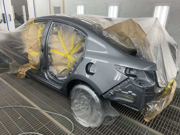 Частичная покраска автомобиля