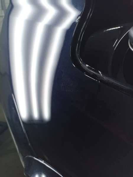 Беспокрасочное выпрямление вмятин после